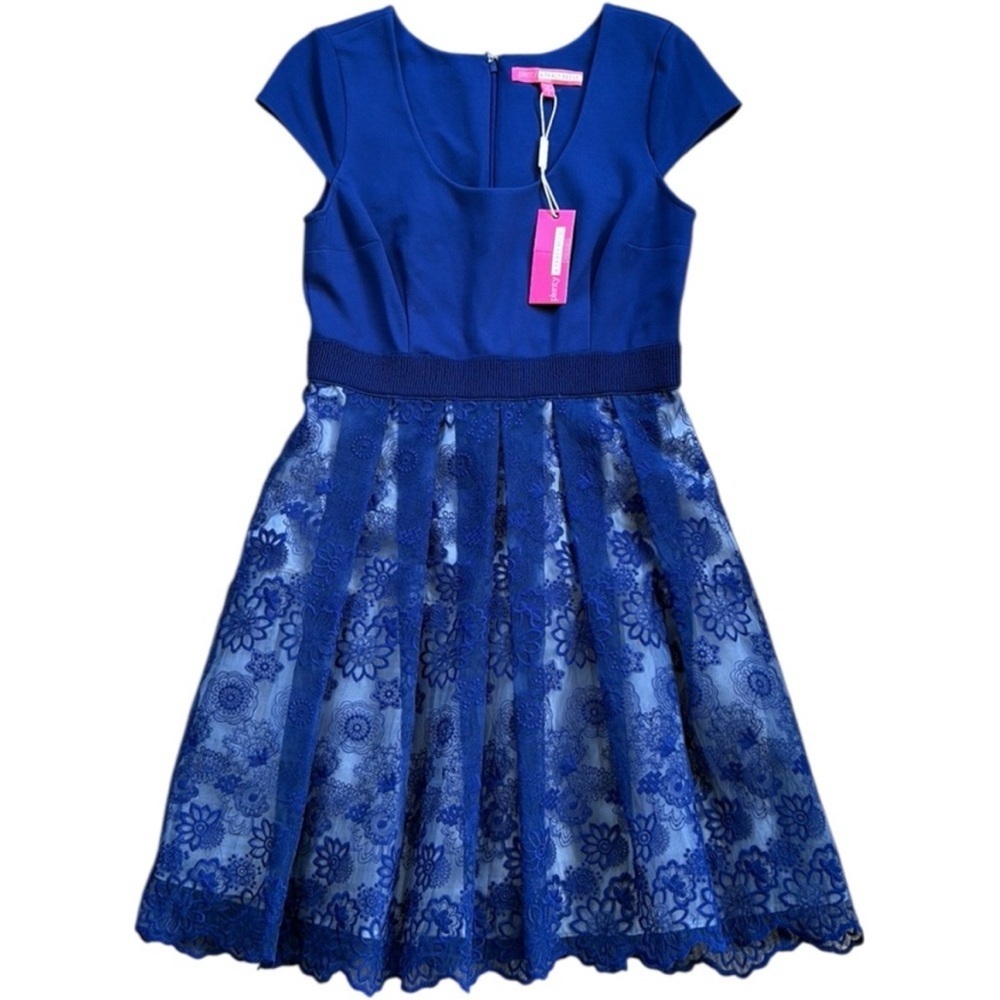 NWT Plenty by Tracy Reese Zoe Dress Blue Size 10